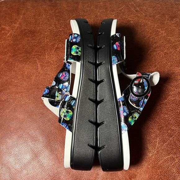 ALEGRIA BY PG LITE VITA SUGAR SKULLS SANDALS, WOMEN’S SIZE 9 - Picture 9 of 12